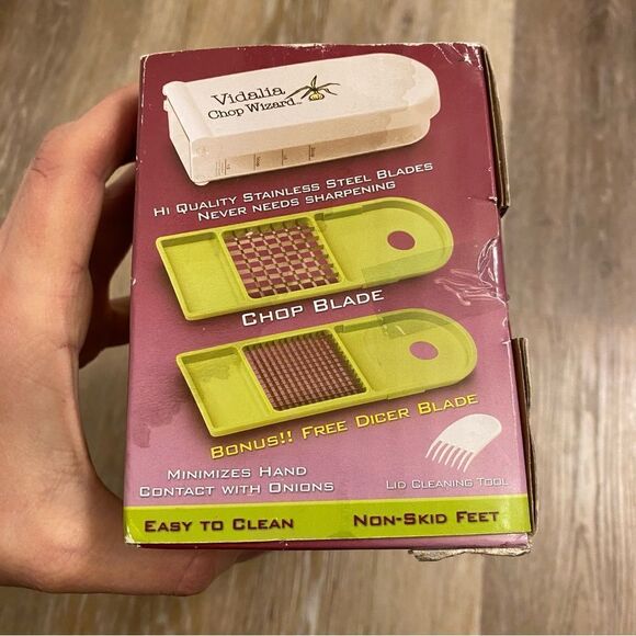 Vidalia Chop Wizard original As Seen On TV Bonus Dicer NEW - Picture 4 of 8